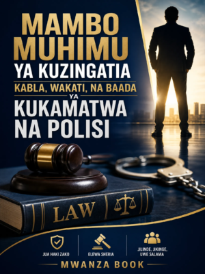 MAMBO MUHIMU SANA YA KUZINGATIA KABLA WAKATI NA BAADA YA KUKAMATWA NA POLISI